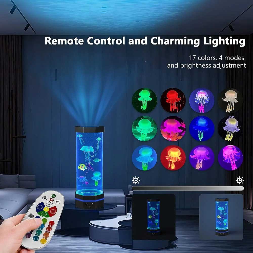 Ocean Aura™ - LED Jellyfish Lamp --